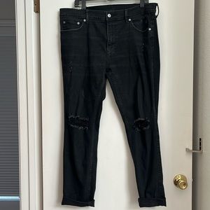 Abercrombie & Fitch Men’s Black Skinny Stretch Jeans
